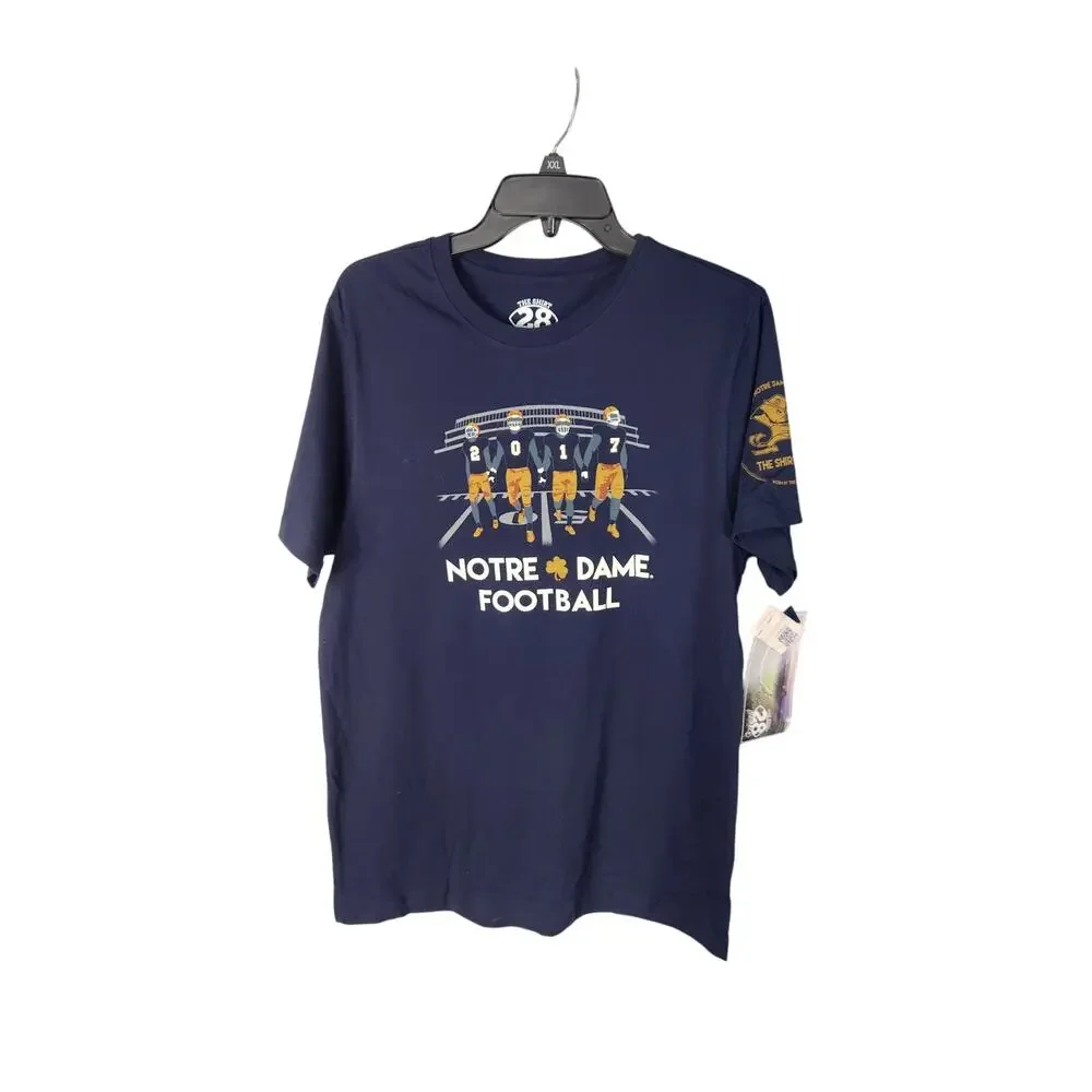 Notre Dame Football short sleeve NWT men's medium